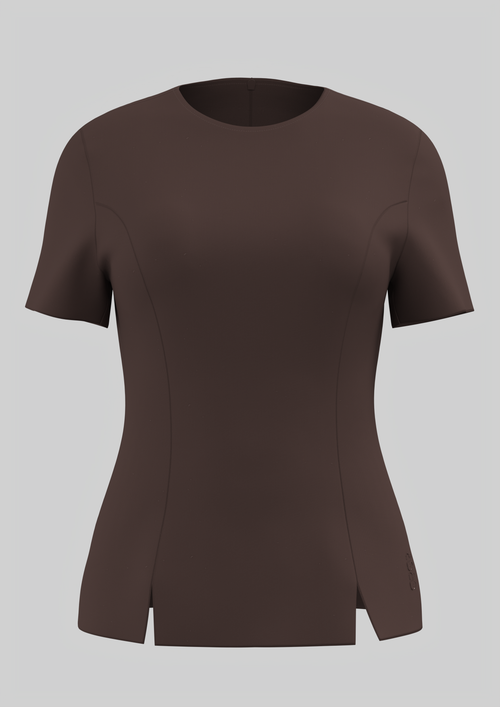 The Basic Top - Chestnut